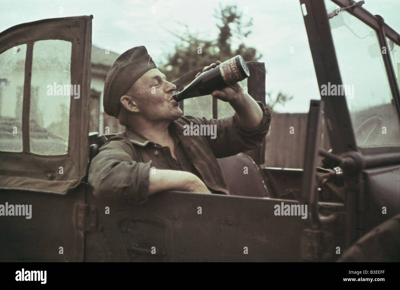 `Refreshment' / WWII / c.1941 Stock Photo